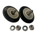 Supco DE10755 for LG AGM75510755 Dryer Drum Rollers Support Wheels 2 Pack