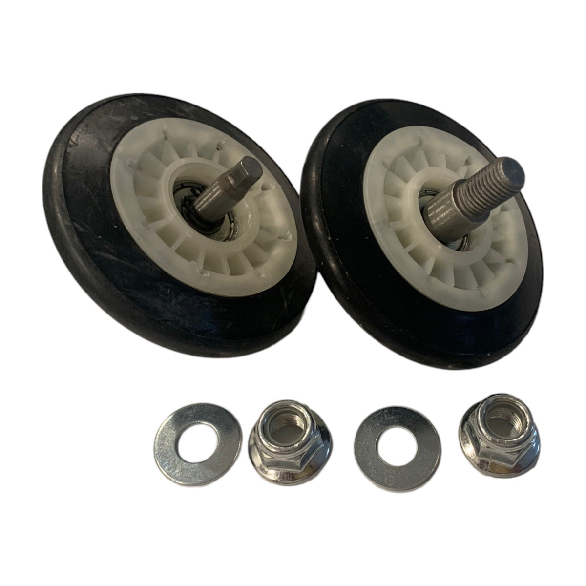 Supco DE10755 for LG AGM75510755 Dryer Drum Rollers Support Wheels 2 Pack