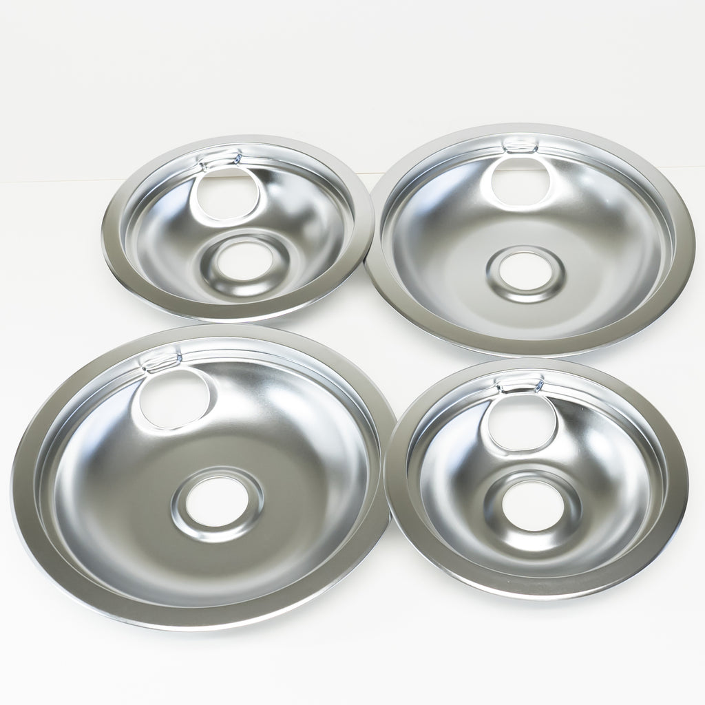 Electric Range Burner Drip Pans Bowls Bibs Set for Electrolux Frigidaire 2 of