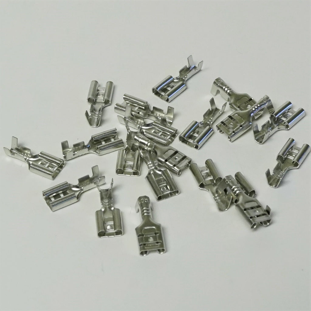 Supco T1109 QD Non-Insulated Female Terminal Wire 16-14 Tab .250