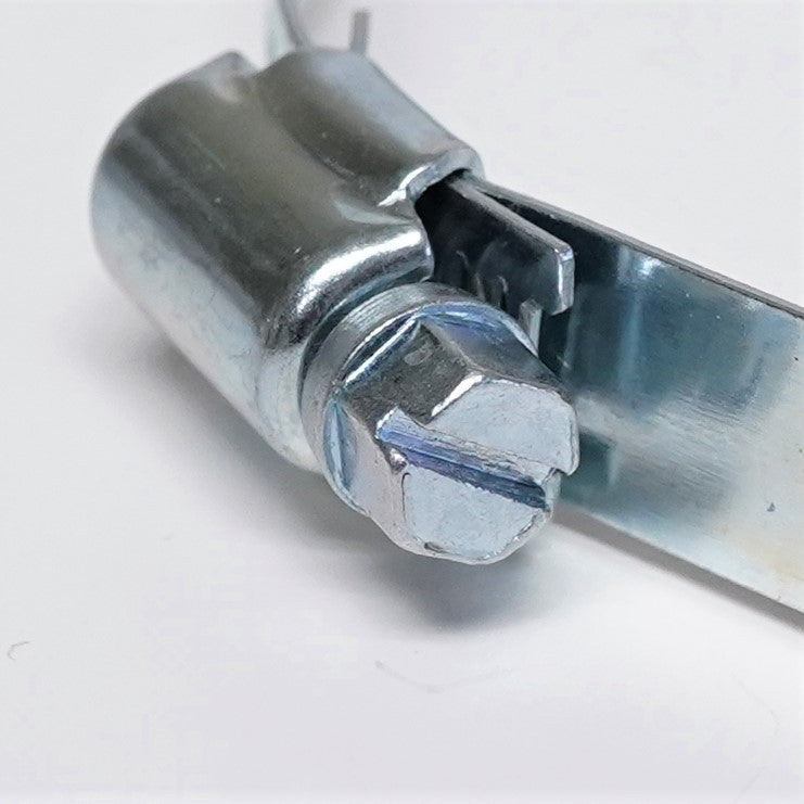 4" Dryer Venting Clamp Galvanized Steel Worm Gear Clamps