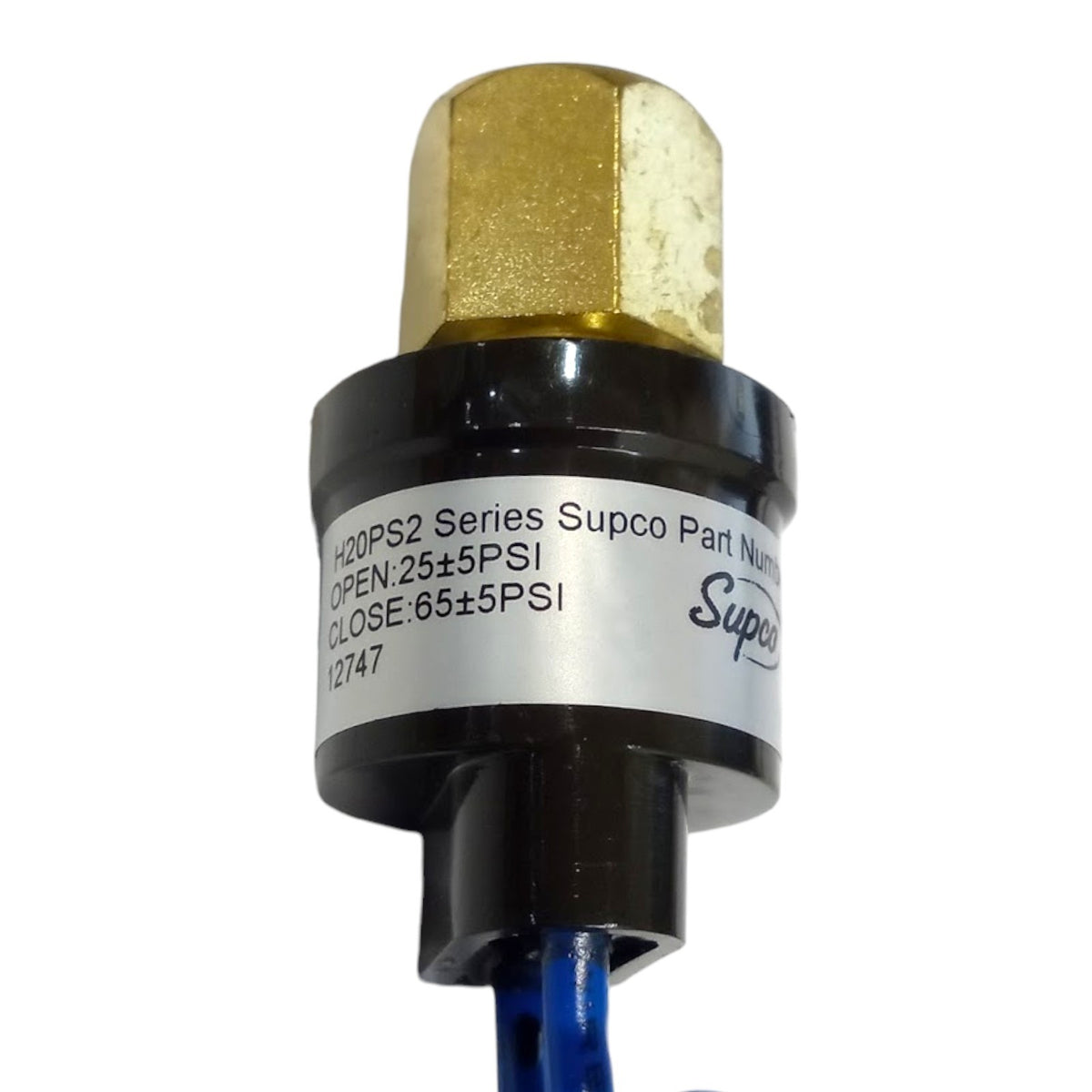 Supco SLP2565 Low Pressure Switch Open: 25 PSI Close: 65 PSI HVAC Refrigeration.