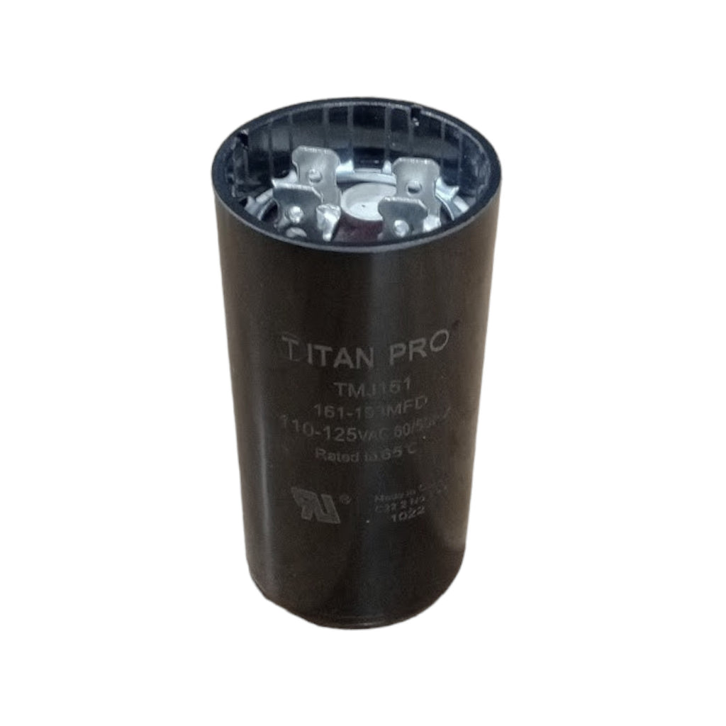 Titan Pro TMJ161 Motor Start Capacitor 161-193 MFD UF / 110-125 VAC