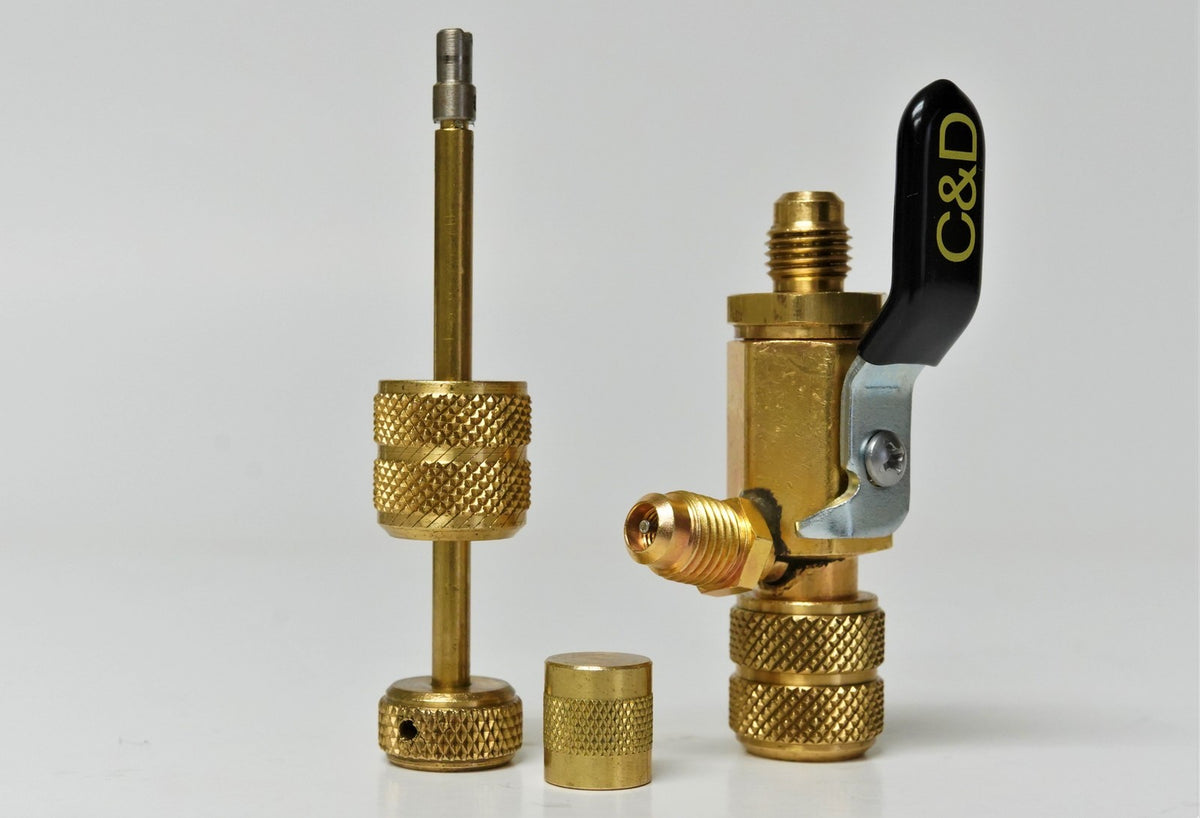 C&D Ball Valve Core Removal Tool (BV-CRT) for use on 5/16" Flare Access Fitting