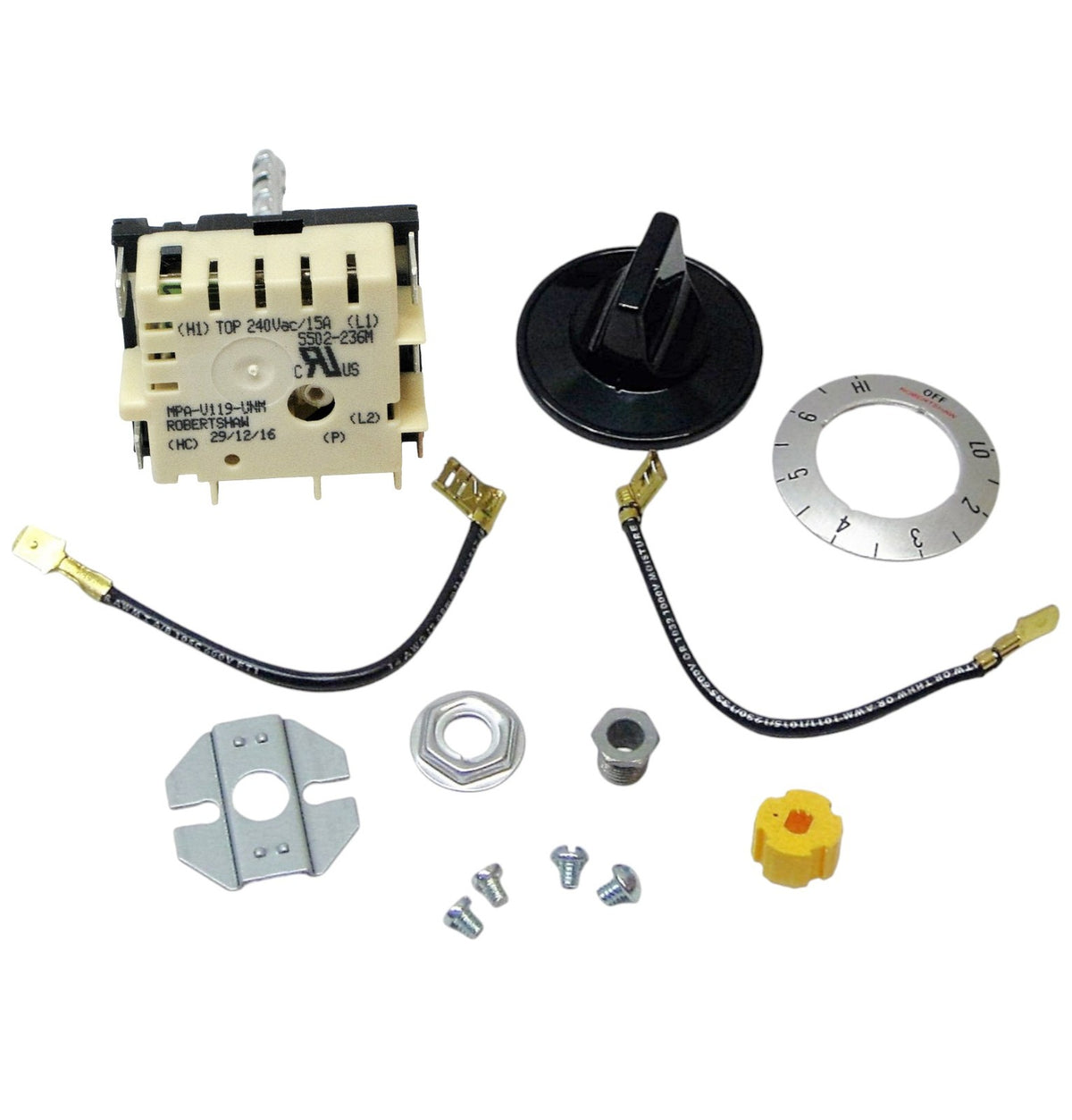 5500-234M Robertshaw Commercial Cooking 240V Electric Infinite Switch Kit