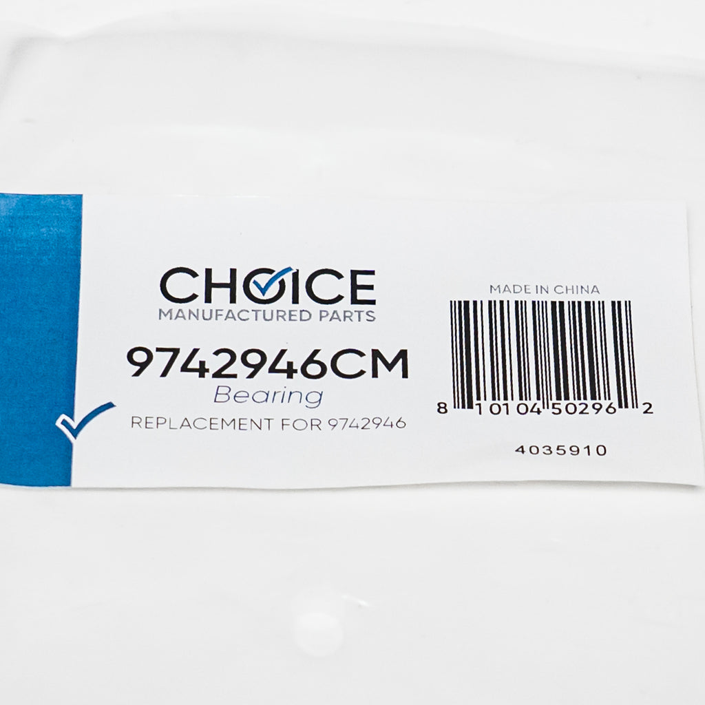 Choice Parts 9742946 for Whirlpool Dishwasher Radial Wash Spray Arm Bearing Ring