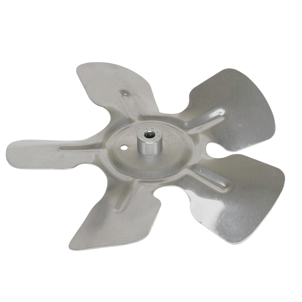 A60714 Metal Fan Blade 7" Diameter 5 Blades 1/4" Bore Hub CCW 27 Degree Prop