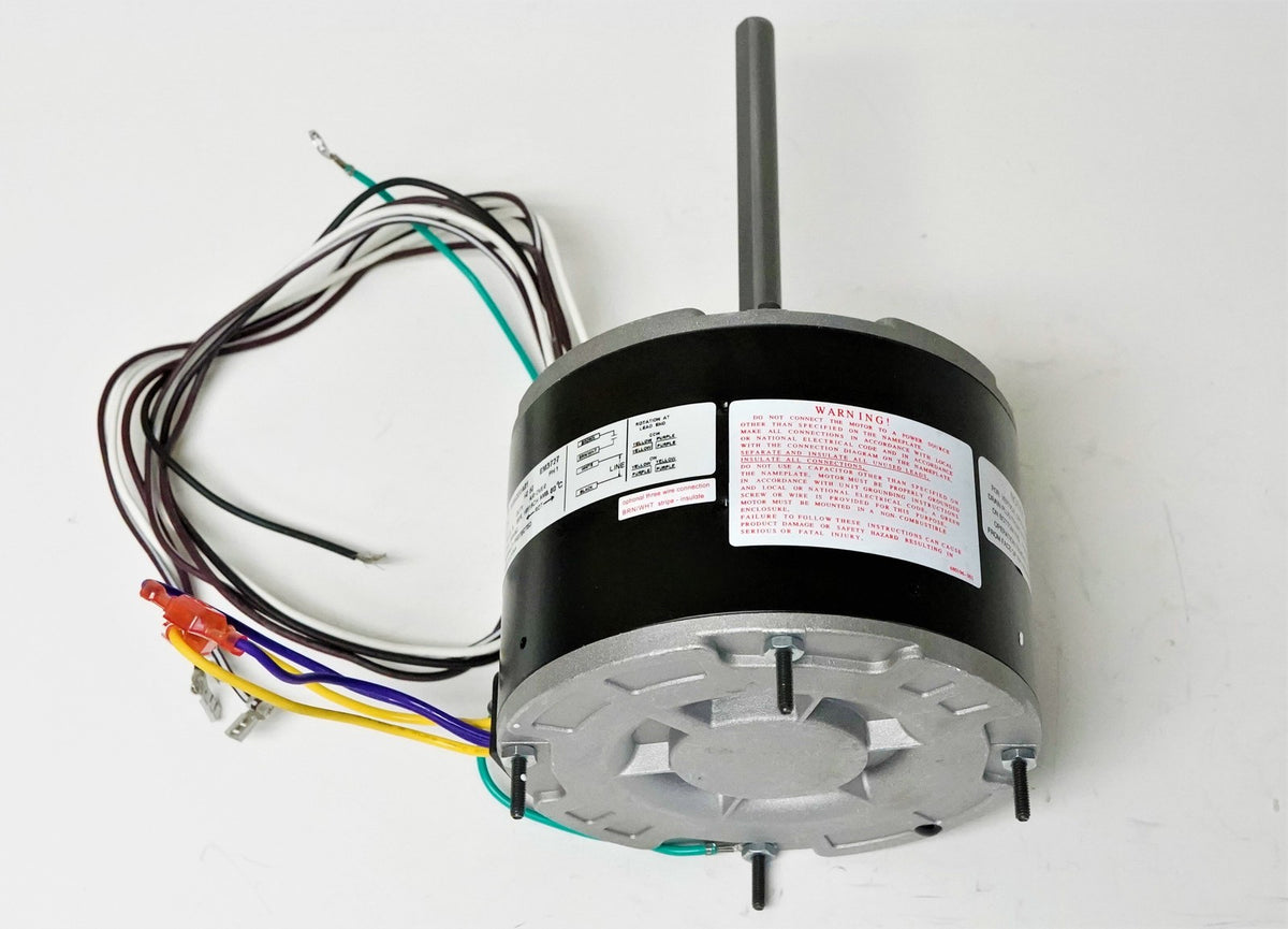 A/C Condenser Fan Motor 1/6 HP 1075 RPM Replacement for Fasco D798 w/ Capacitor