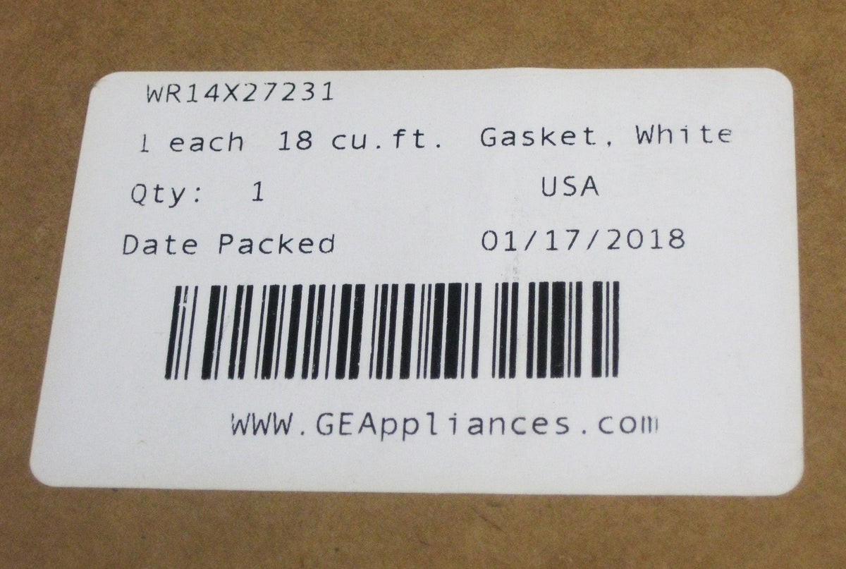 GE Refrigerator Gasket Door WR14X27231 AP6230269 PS12069094