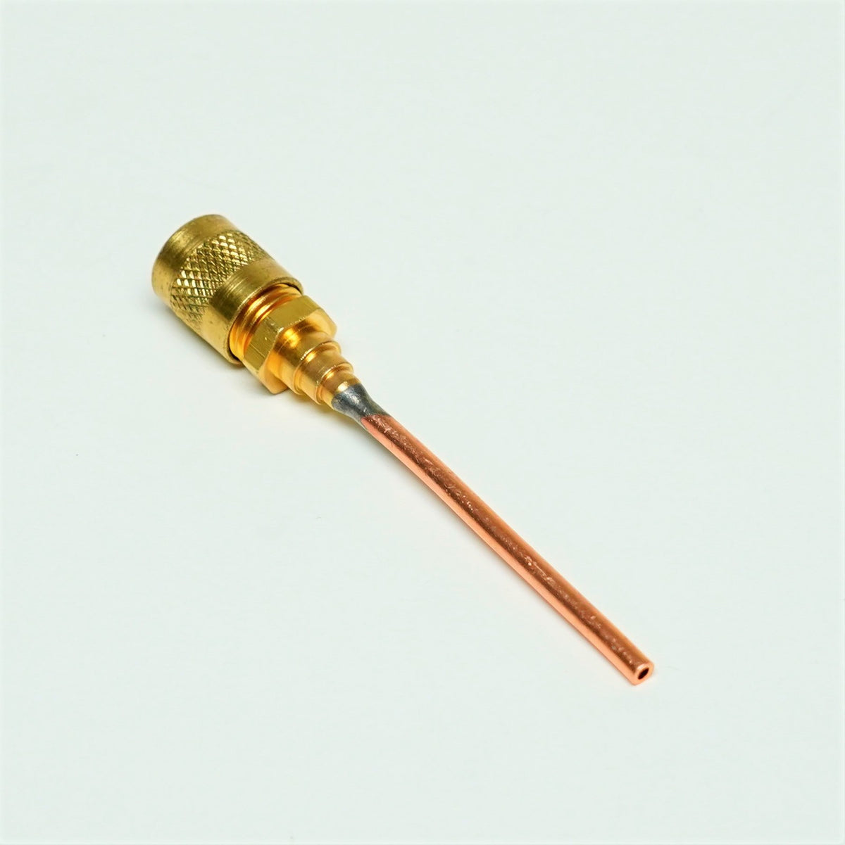 C&D Copper Tube Refrigerant Access Valve 1/8 inch CD8408 Bulk 40 Pack