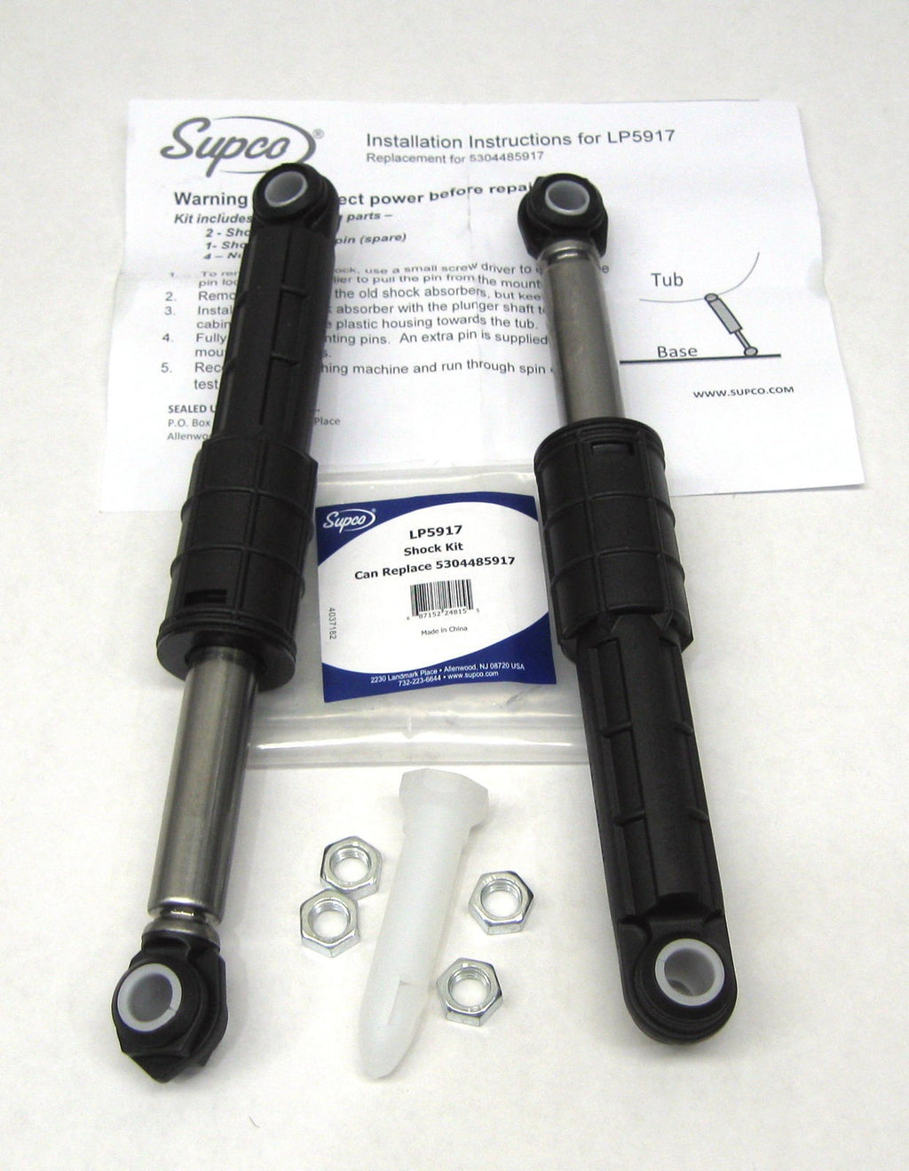 Washer Shock Absorber 5304485917 for Frigidaire Electrolux PS3508101 AP5590192