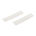 Exact WE03X37318 Clothes Dryer Front Bearing Drum Slide 2 Pack for GE