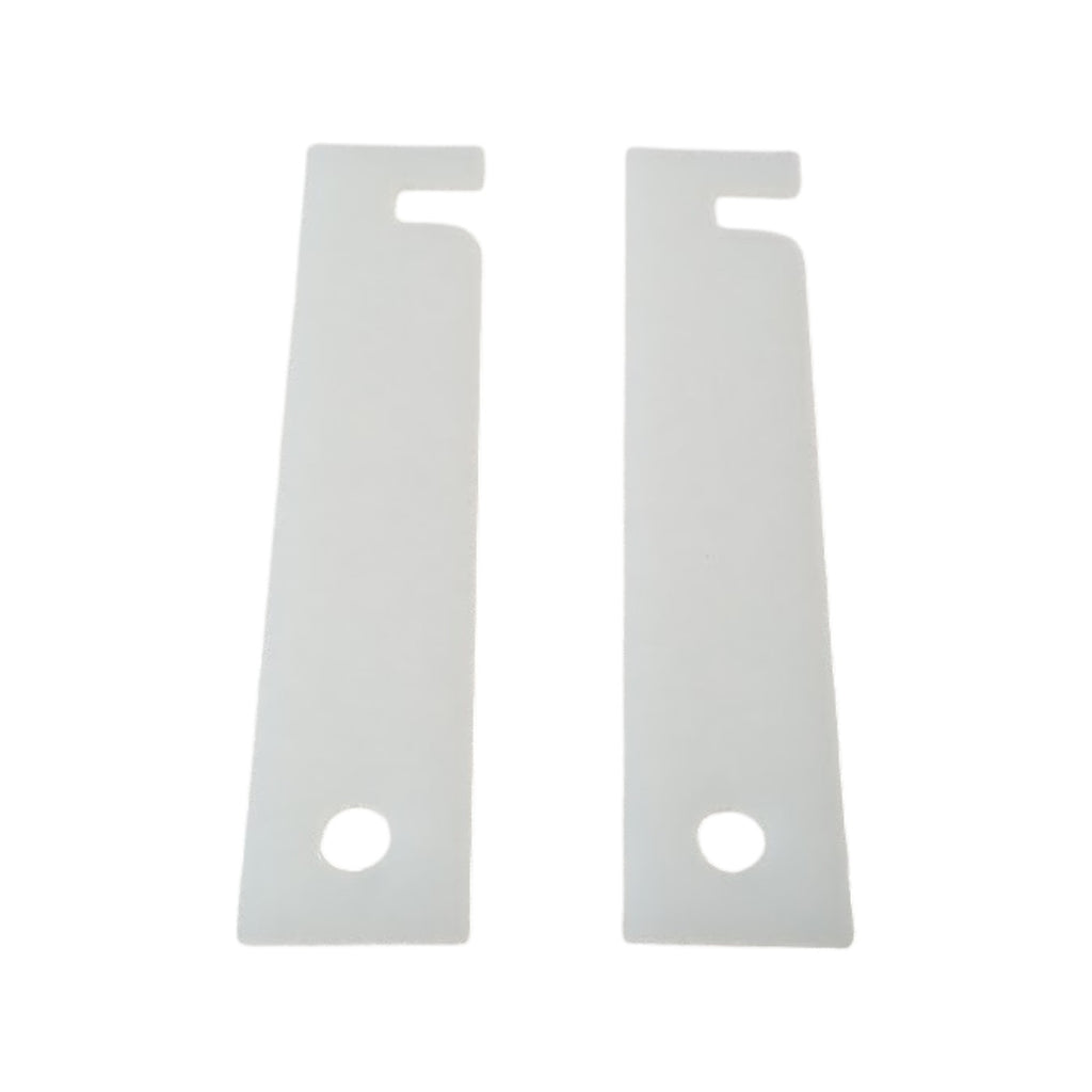 Supco DE7319 Dryer Dum Bearing Glides Slides for GE WE03X37319 2 Glides Per Pkg