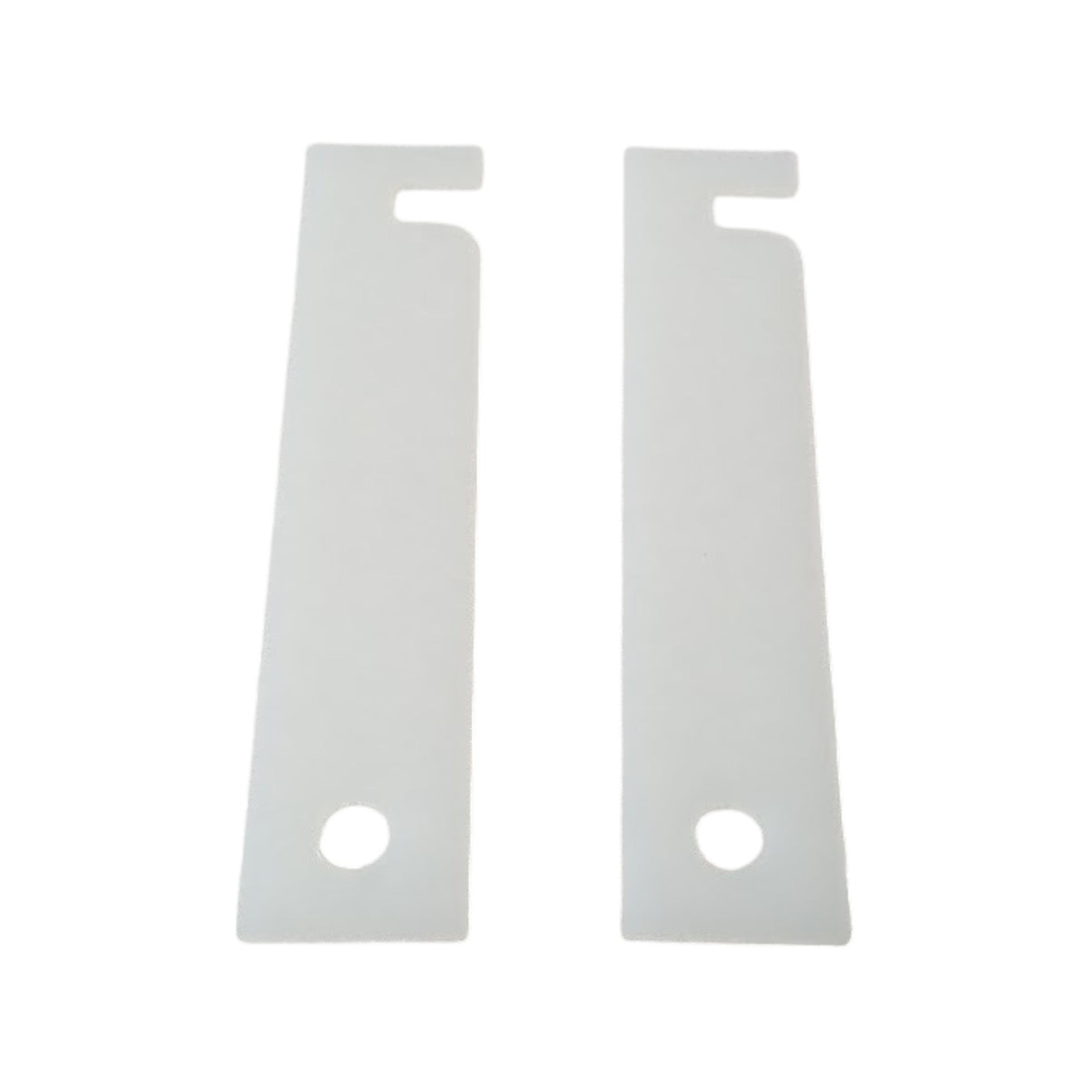Supco DE7319 Dryer Dum Bearing Glides Slides for GE WE03X37319 2 Glides Per Pkg