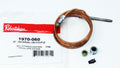 Robertshaw 1970-060 60" Thermocouple Threaded Uni-Couple with Zip Nut