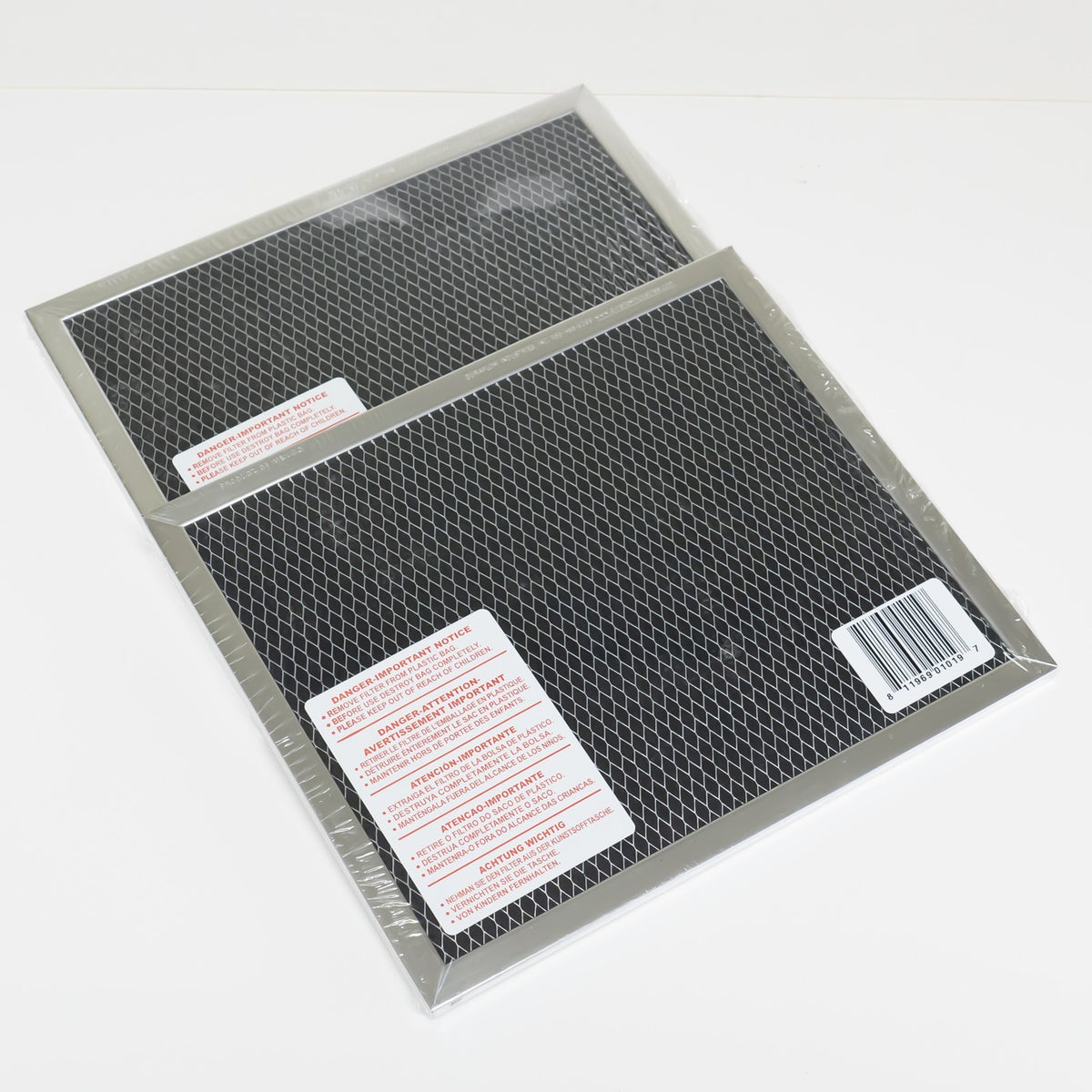 2 Pack 97007696 for 41F Broan Range Hood Carbon Filter Choice Parts