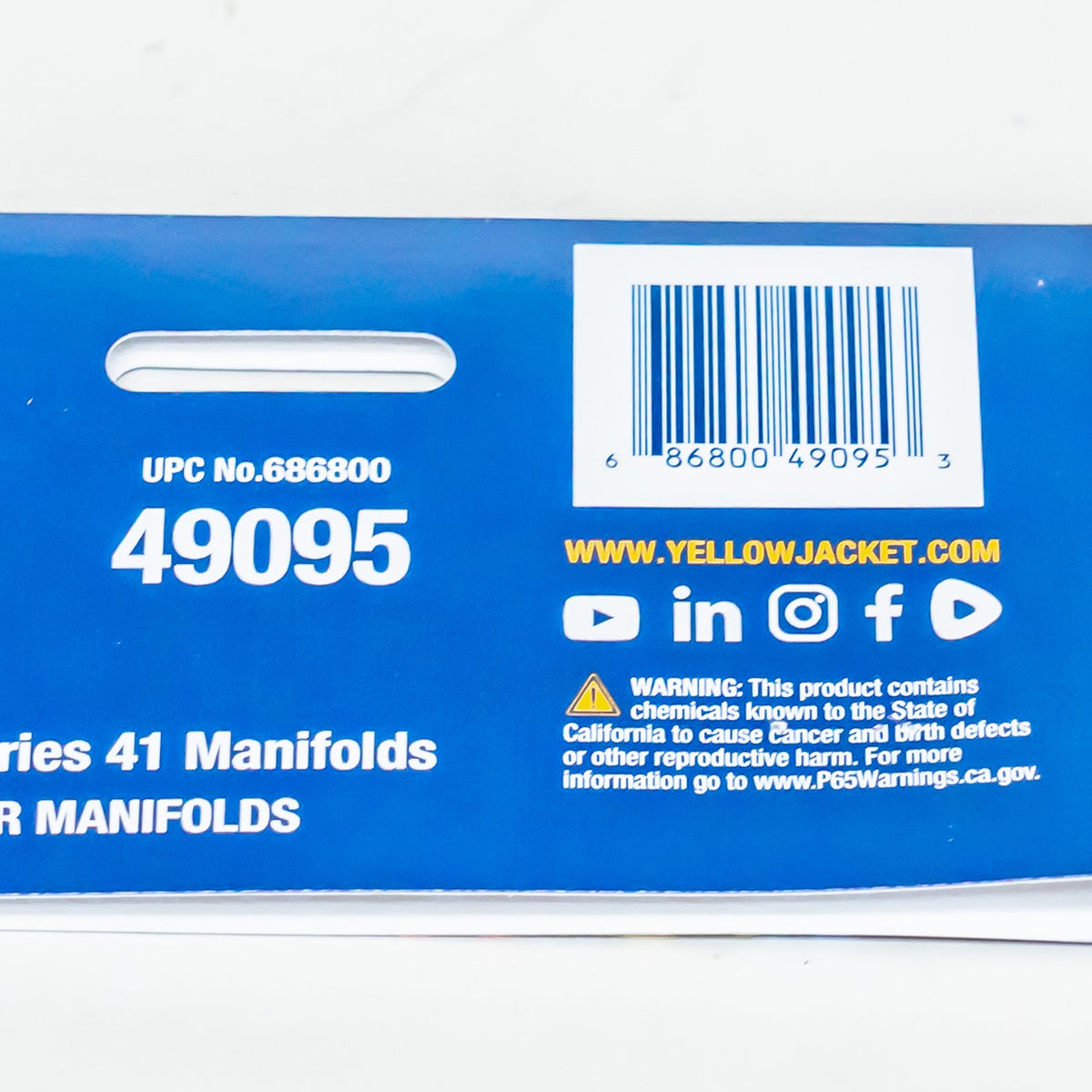 Yellow Jacket 49095 Manifold ManCover Rubber Protection Cover Boot Man Cover