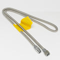 Stainless Steel Gas Connector 72" 6' for Water Heaters Wall Heaters Gas Logs