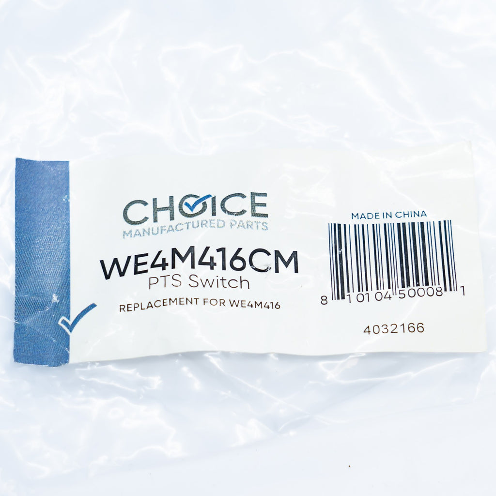 Choice Parts WE4M416 for GE Dryer Push-to-Start On Switch