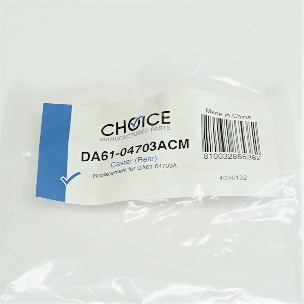 Choice Parts DA61-04703A for Samsung Refrigerator Rear Caster Roller Wheel