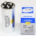 Supco CR50X440R HVAC Motor Round Run Capacitor 50 MFD 440 Volts