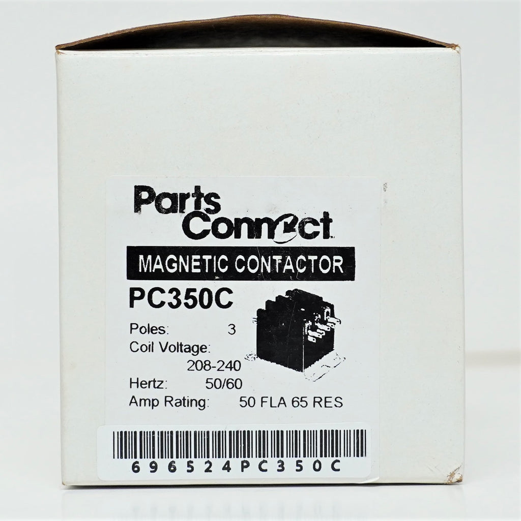 PC350C Triple Three Pole 50 Amps 208/240 Volts A/C Contactor
