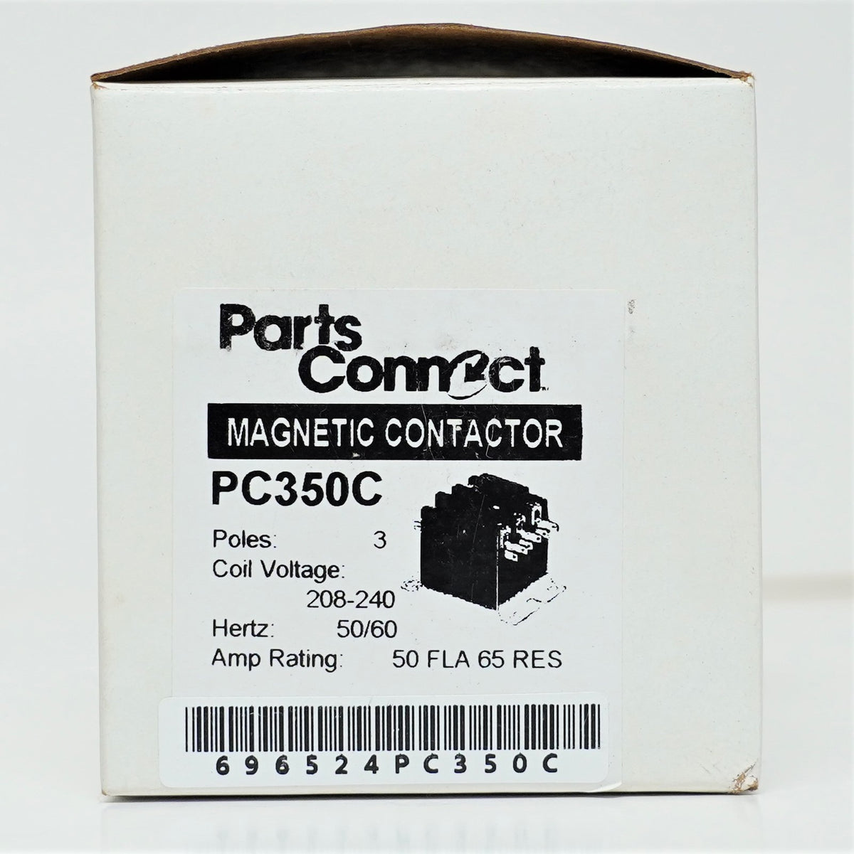 PC350C Triple Three Pole 50 Amps 208/240 Volts A/C Contactor