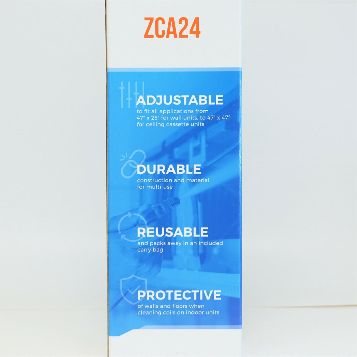 Supco ZCA24 Mini-Split Air Conditioner Catch All Cleaning Bag Bib Re-Usable
