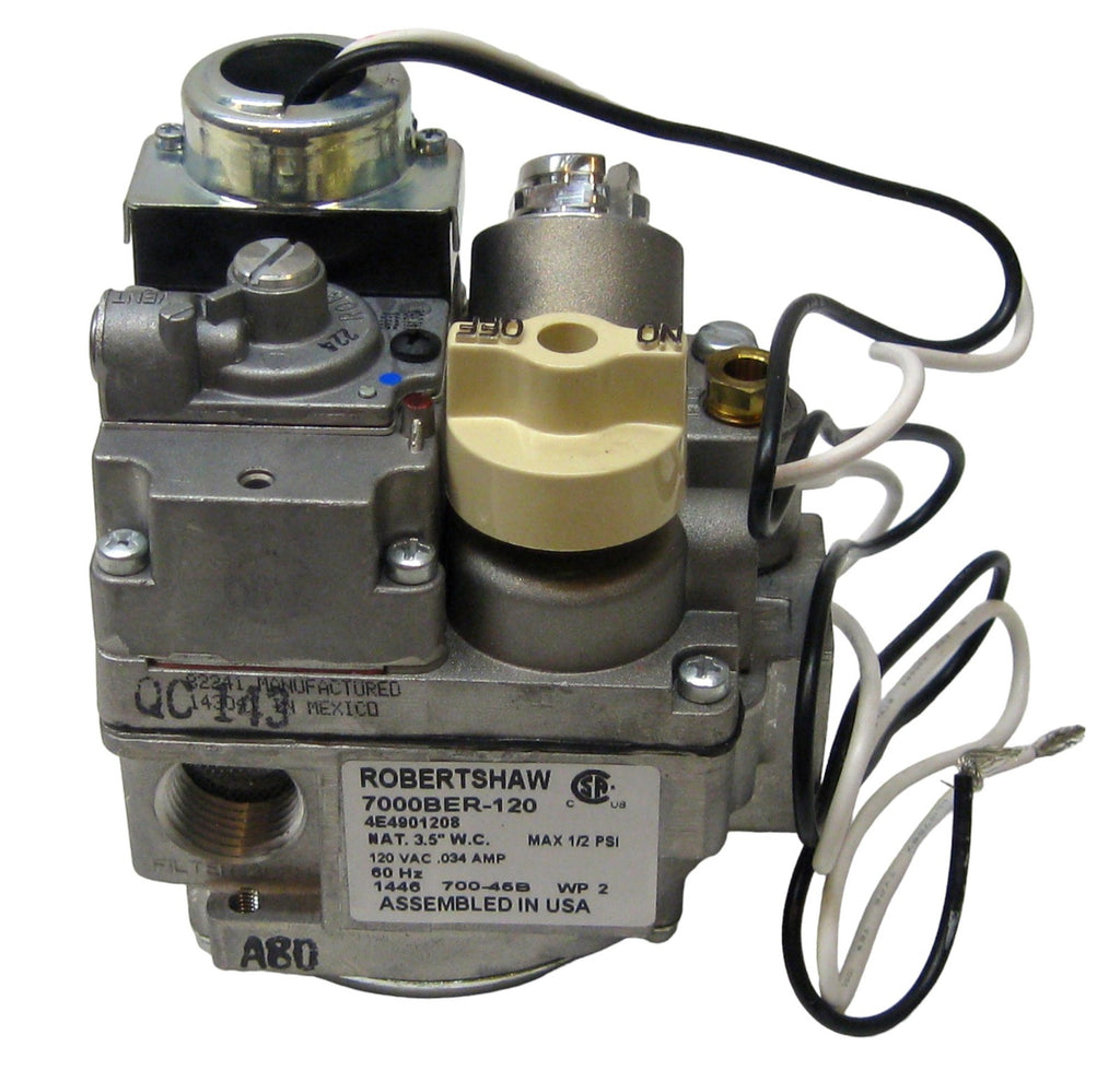 Robertshaw Gas Valve 700-452 7000BER-120 for Vulcan 840126-00011 54-1013