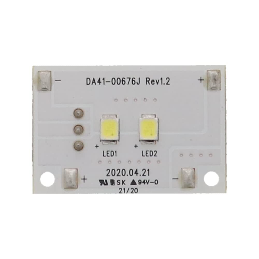Exact Replacement Parts for Samsung DA41-00676J Refrigerator Lamp LED Assembly