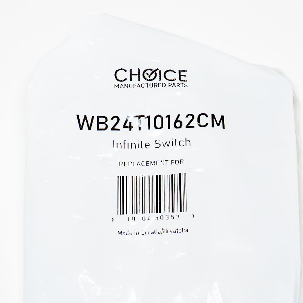 Choice Parts WB24T10162 for GE Range Triple Burner Infinite Control Switch