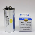 Supco CD50+10X440R HVAC Motor Round Dual Run Capacitor 50 + 10 MFD 440 Volts