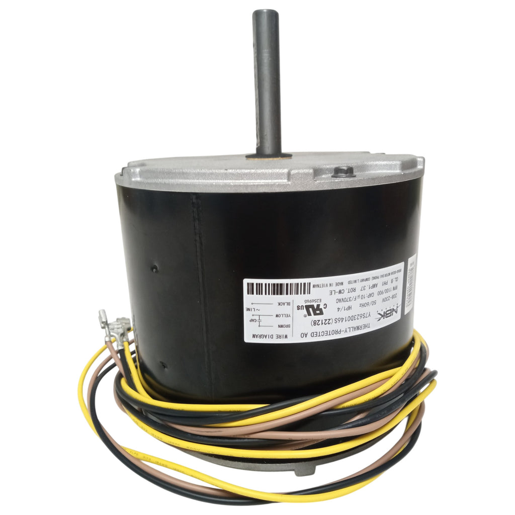 22128 Condenser Motor for Carrier Genteq HC39GE208 3S050 1/4 HP 230V 1100 RPM