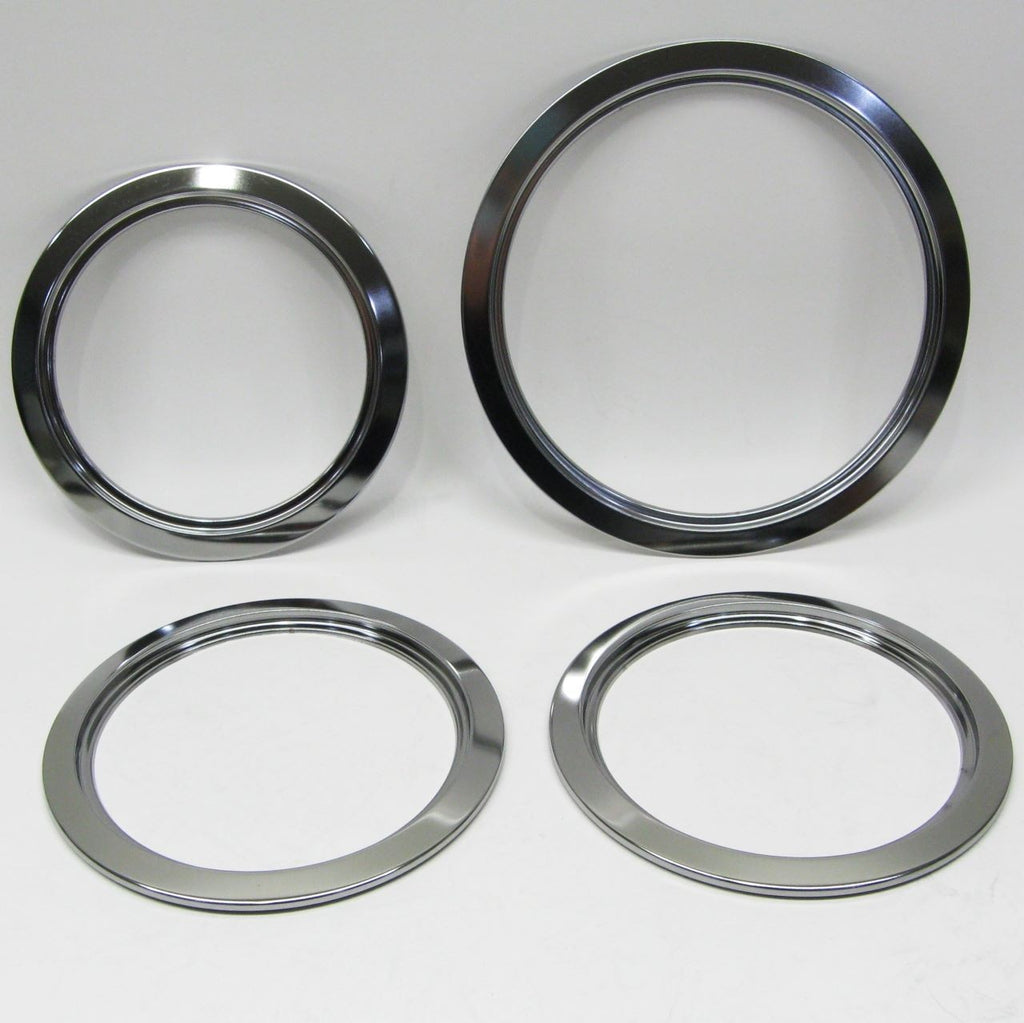 GE Range Burner Trim Rings Set 3 Small of WB31X5013 1 Large of WB31X5014