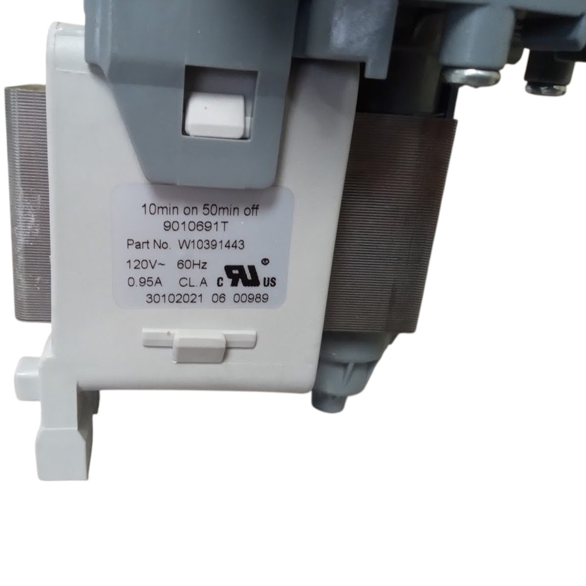 Choice Part W10391443 Water Pump for Whirlpool Washers