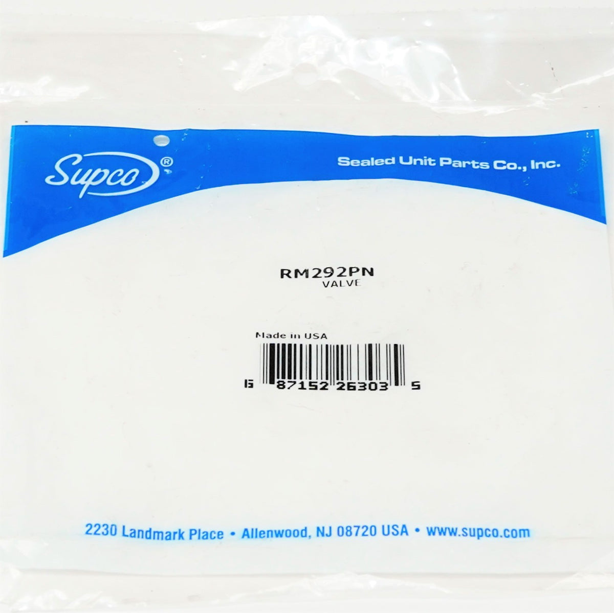 Supco RM292PN Ice Machine Float Valve