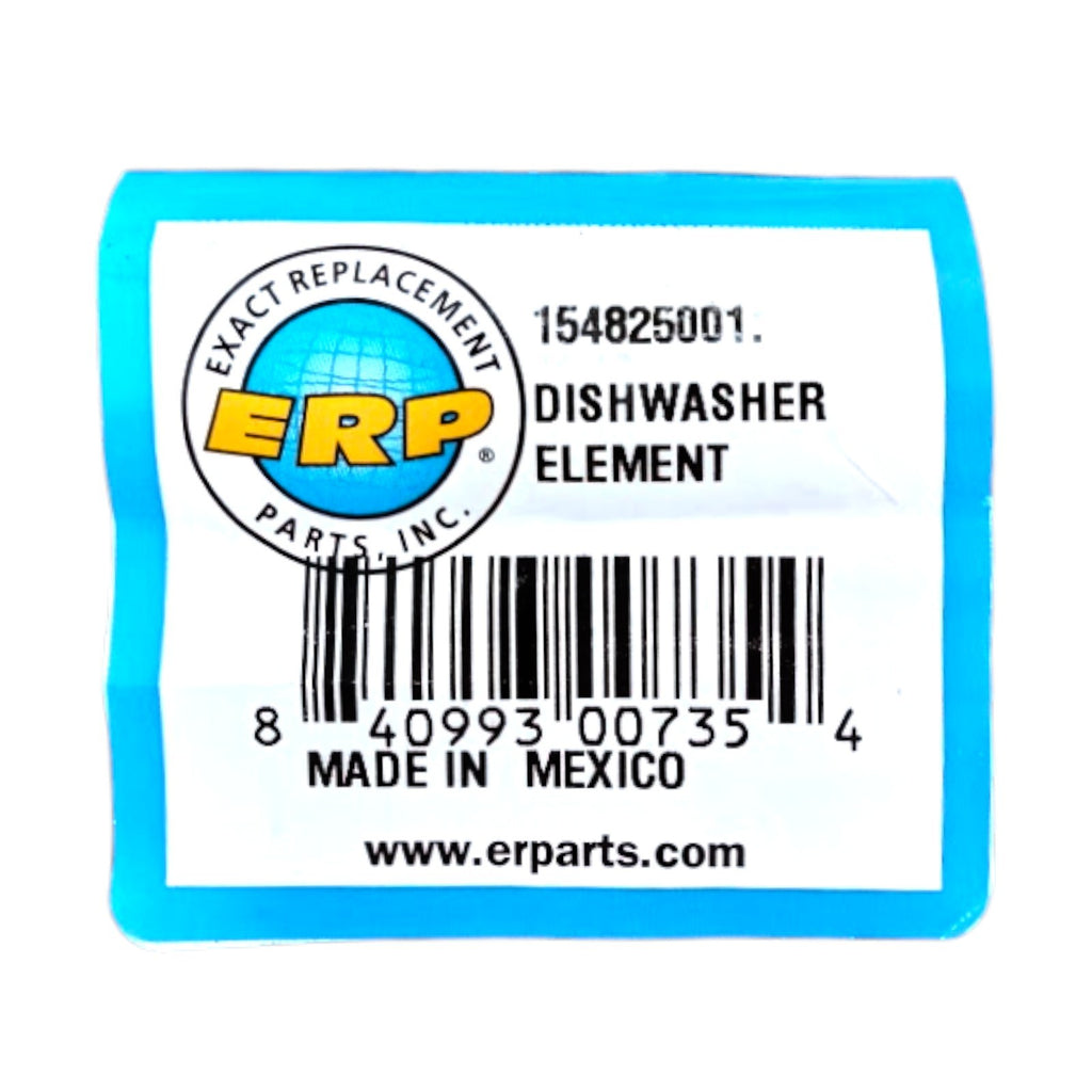 ERP 154825001 Dishwasher Heating Element for Electrolux Frigidaire