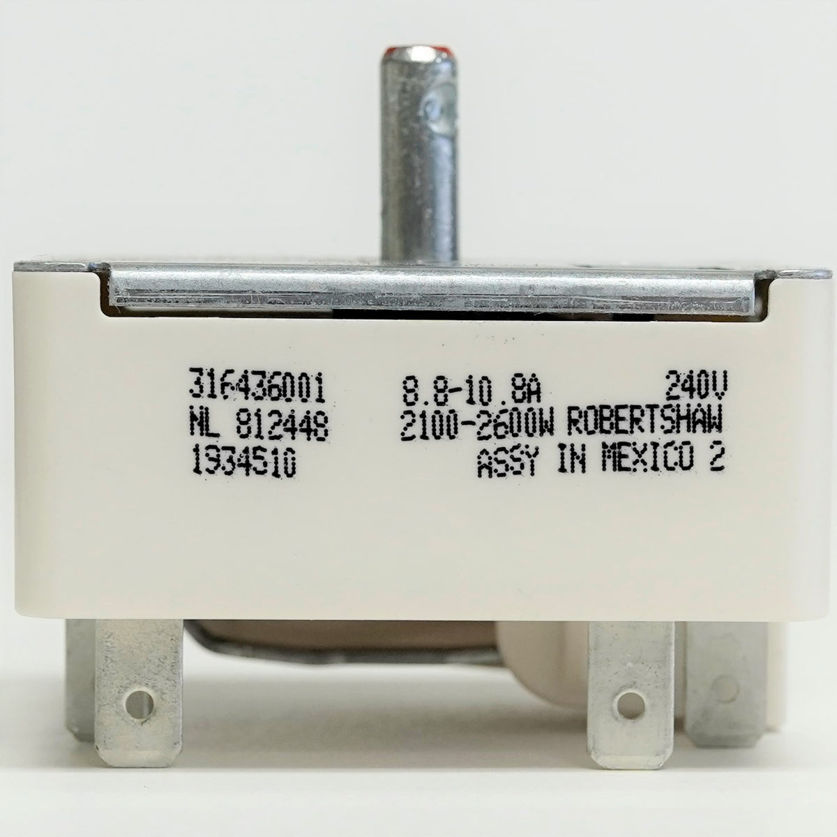 Range Stove Element Burner Switch for Frigidaire 316436001 AP3885460 PS1145040