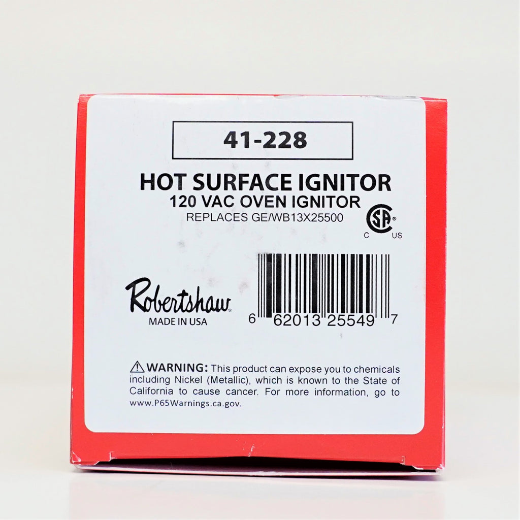Robertshaw 41-228 Gas Range Oven Igniter for GE WB13X25500