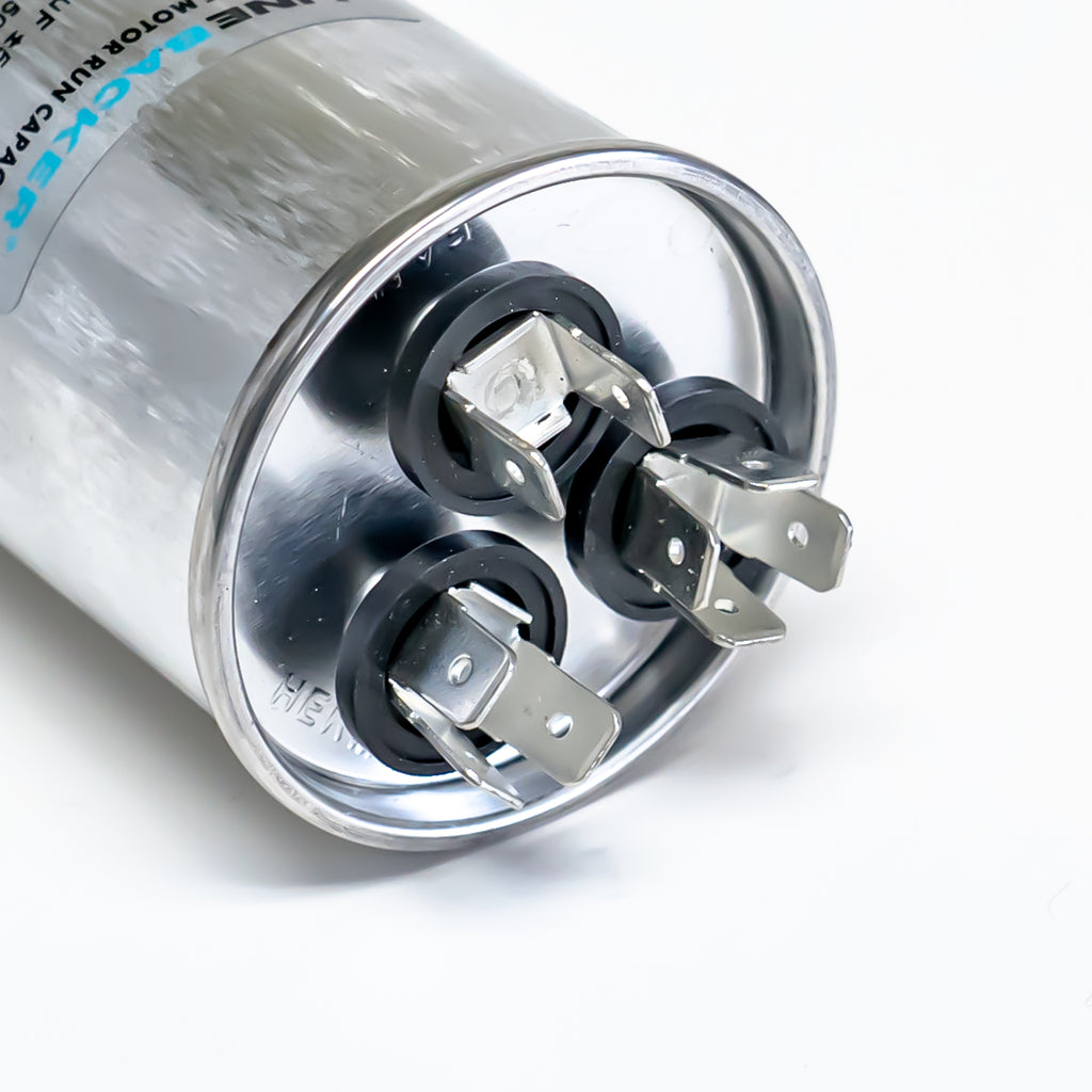Supco Capacitor Round Dual Run 40 + 6 uf mfd 370/440 Volts for HVAC Motors