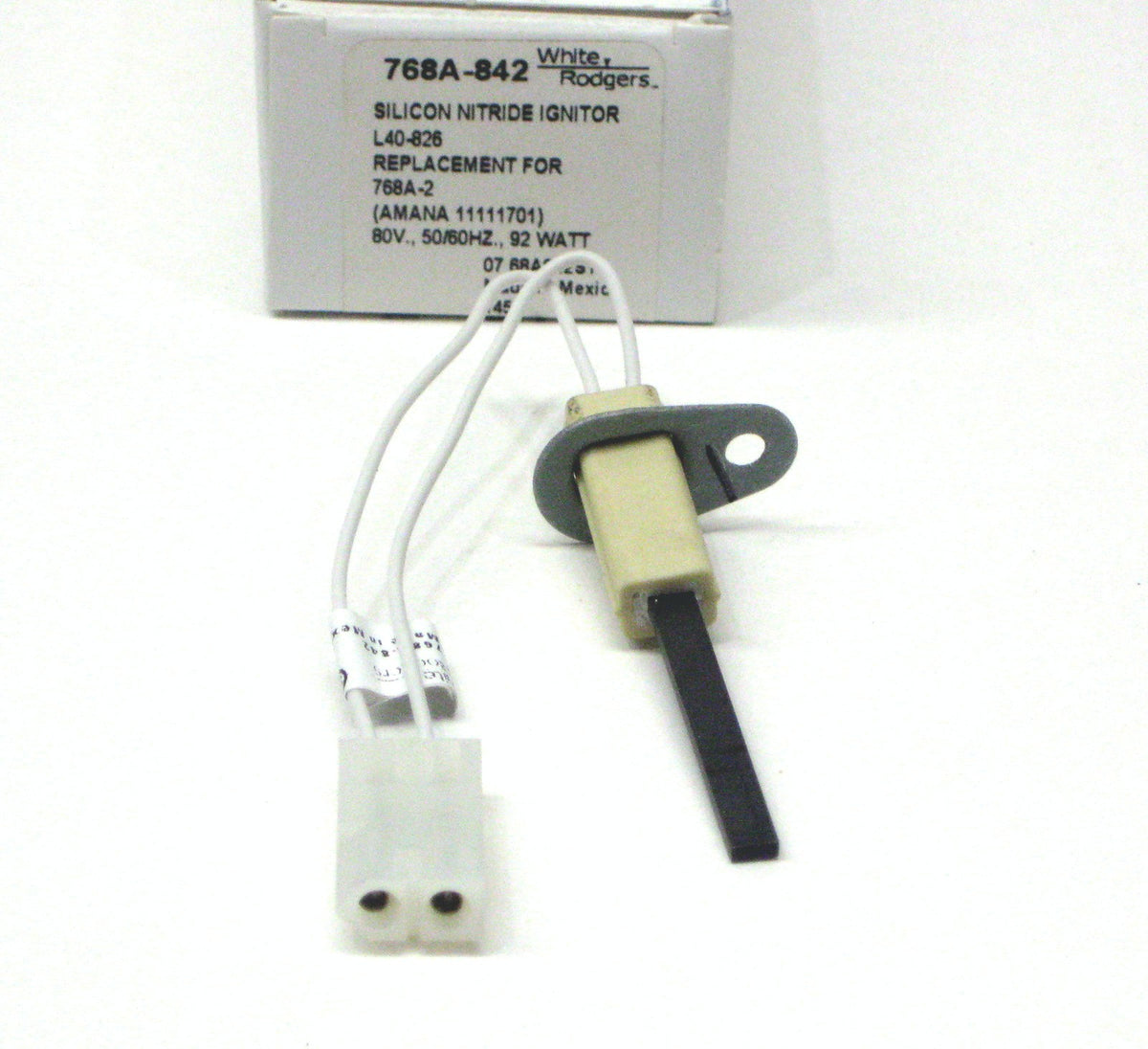 White Rodgers 768A-842 Hot Surface Furnace Ignitor for Amana 11111701 768A-2