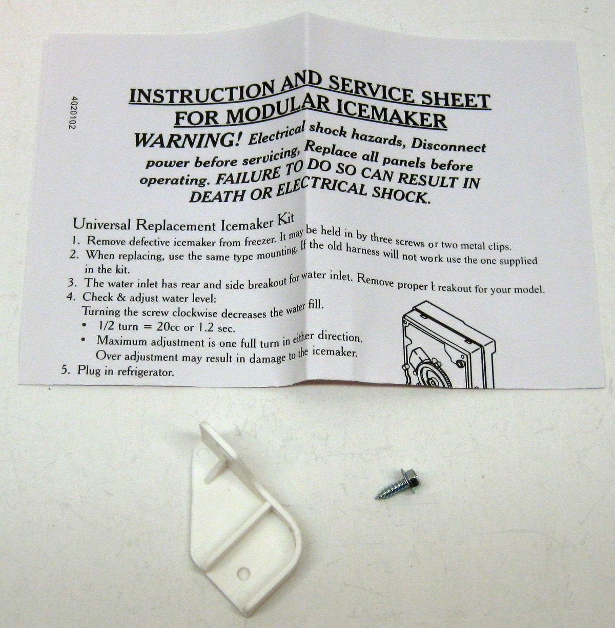 IM900 Refrigerator Icemaker for Maytag Amana PS2121513 AP4135008 D7824705