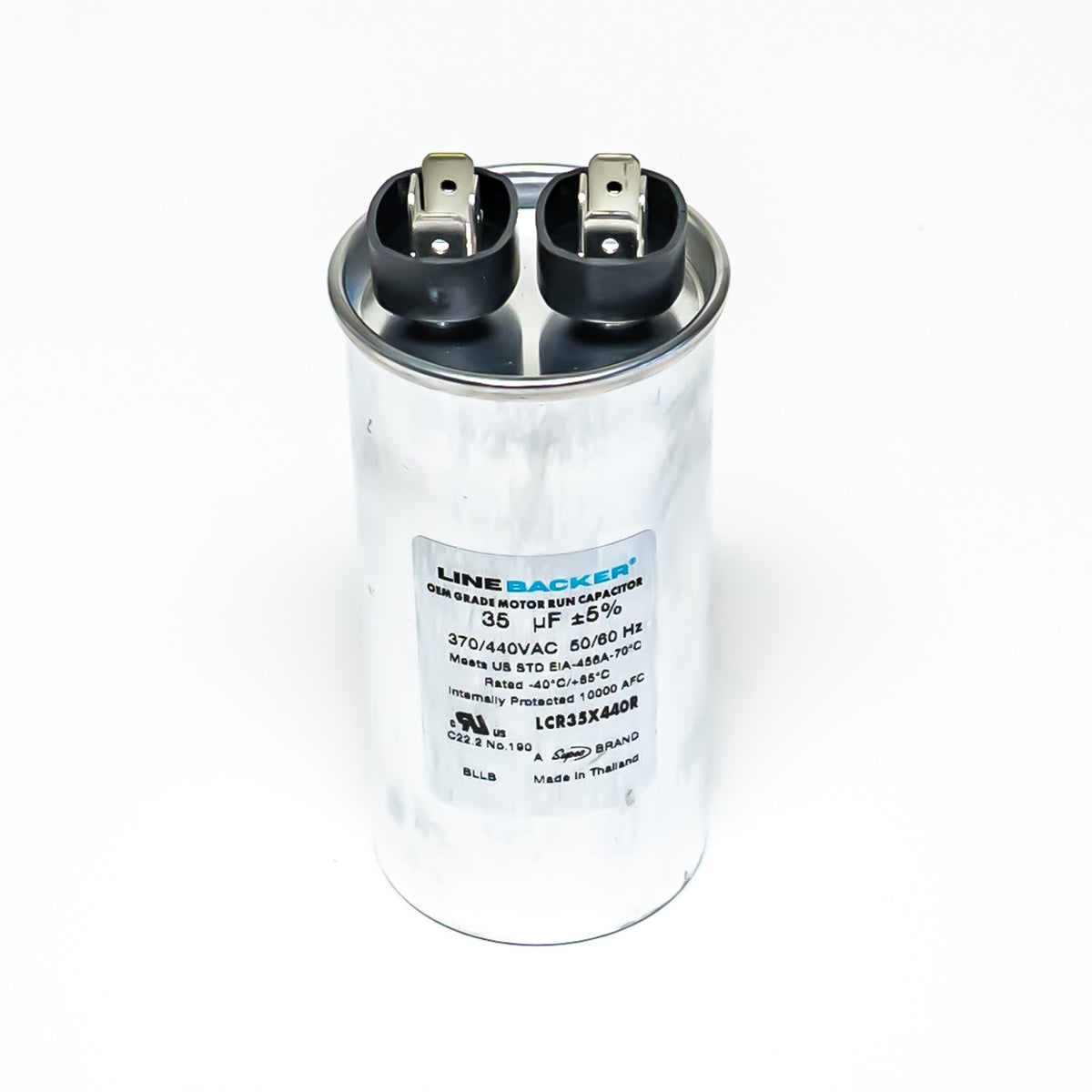 Supco Capacitor Round Run 35 uf mfd 370/440 Volts for HVAC Motors