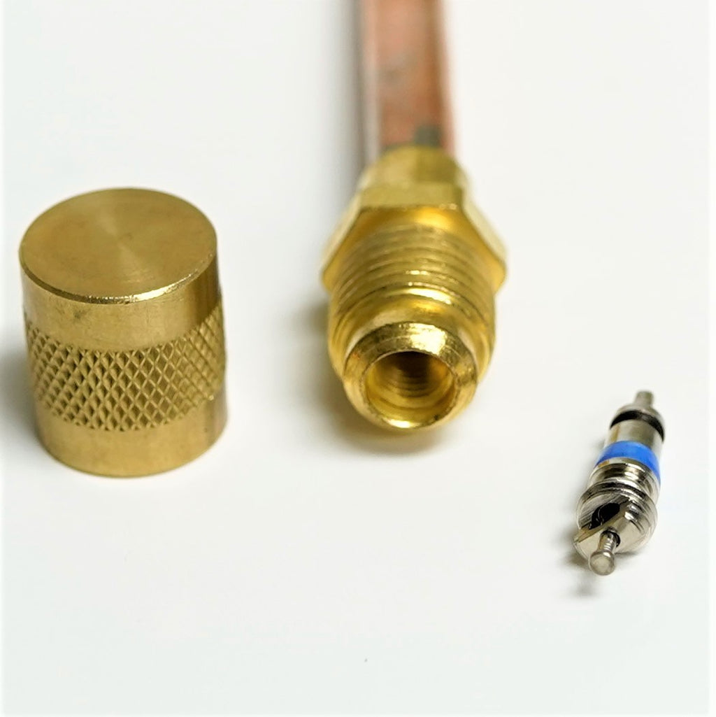 C&D Copper Tube Access Valve 1/4 CD8404 Bulk 20 Pack