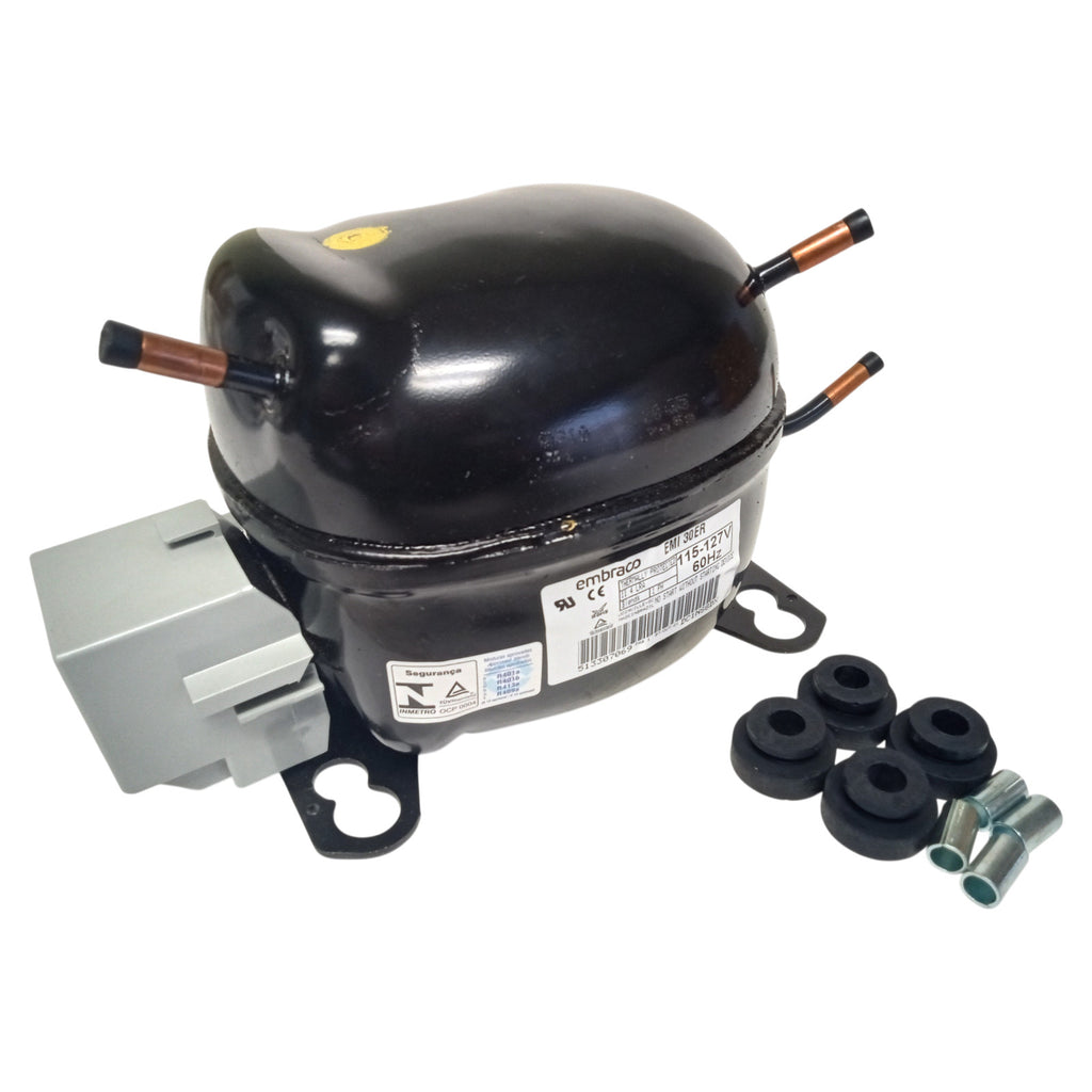 Embraco EMI30ER Compressor 1/10HP R12 350 BTU LBP 115V