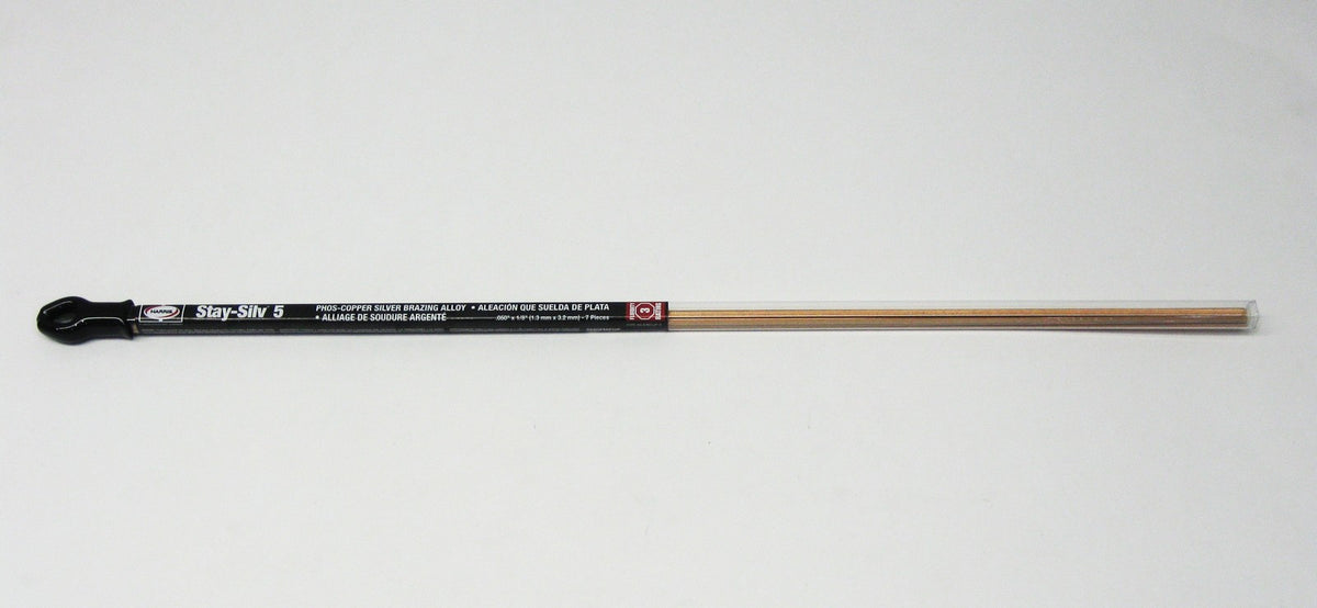 5620FMPOP Harris Stay-Silv 5 5% Silver Solder Brazing Alloy 7 Sticks