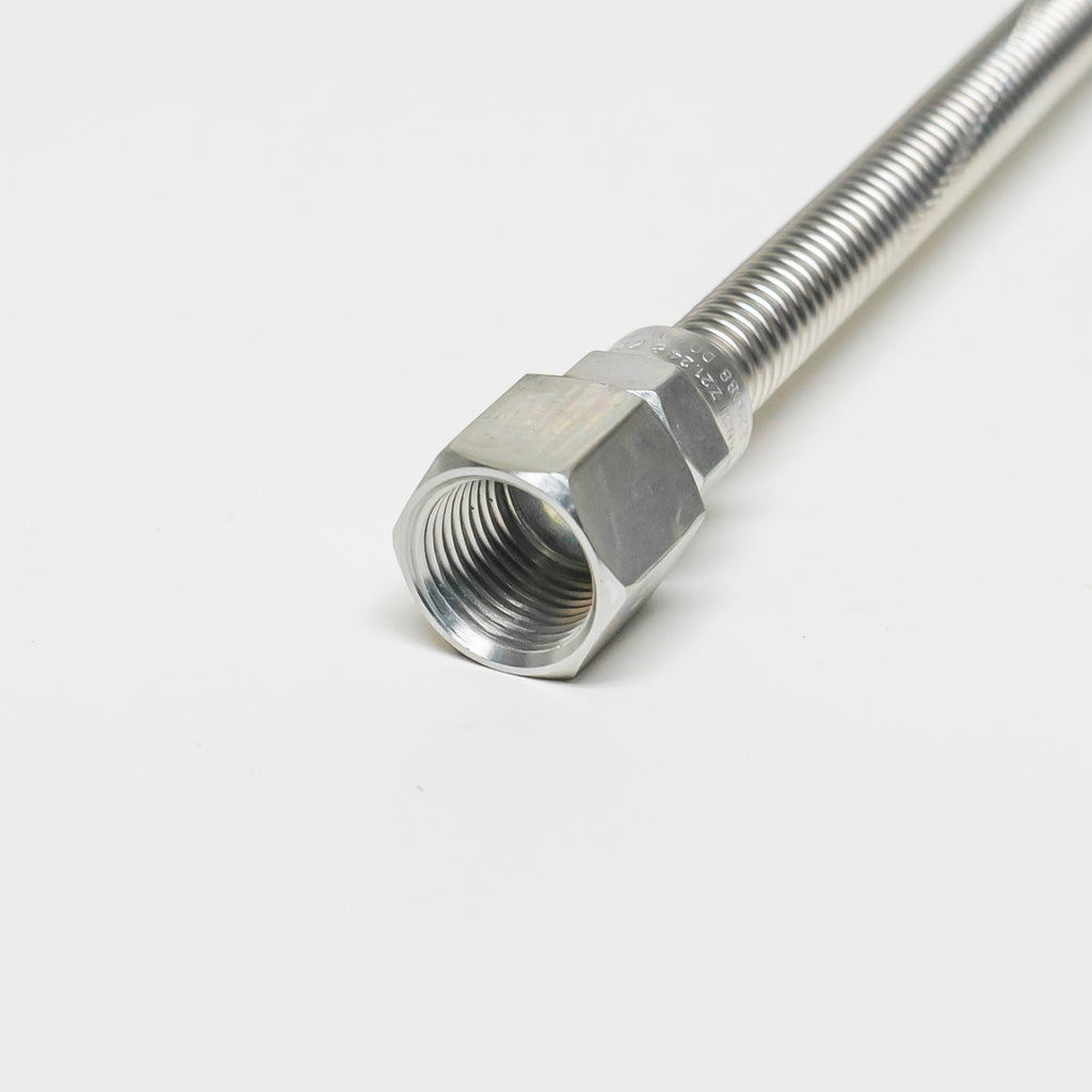 Stainless Steel Gas Connector 72" 6' for Water Heaters Wall Heaters Gas Logs