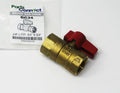 Brass Gas Cock Ball Valve 3/4" FIP Shut Off Valve