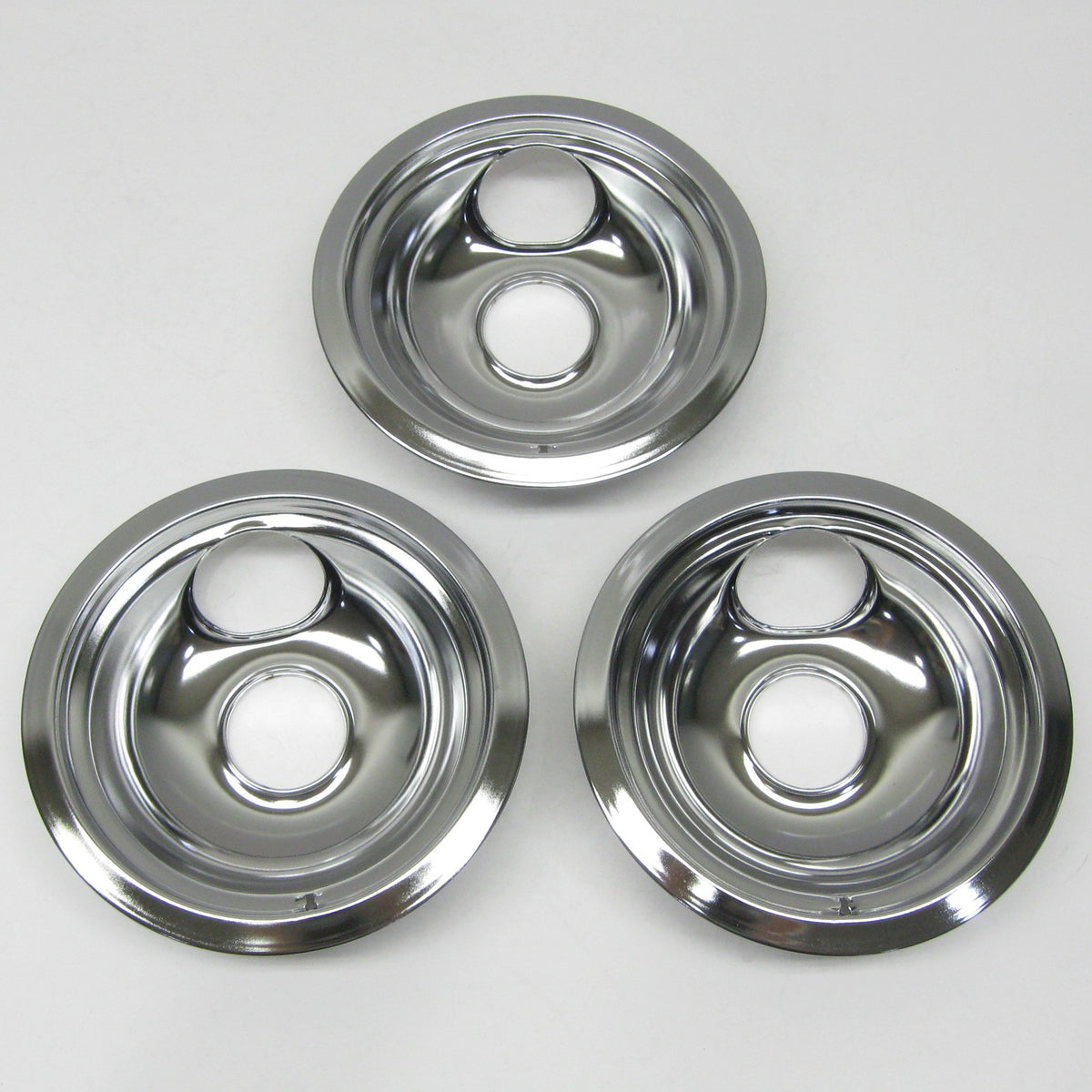 WB314 for GE Range Burner Bibs Chrome Bowls Pans 1 of WB31M15 3 of WB31M16