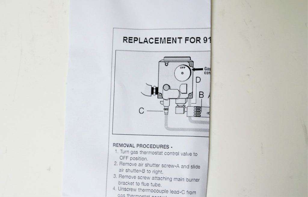 Jade Pilot Assembly for 91603 (91214) Atwood Water Heater